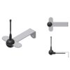 Antenne 868mhz hauteur 9.5cm câble 3m Antenne radio 9.5cm-868mhz non filtrée. Câble coaxial RG58 de 3m.